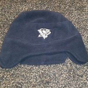 Penguins Labatt Blue beer bomber winter beanie